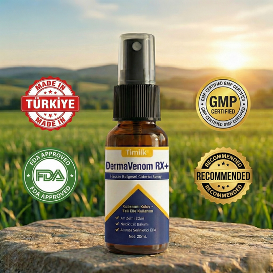 Timilk® DermaVenom RX+ Hassas Bölgesel Giderici Sprey